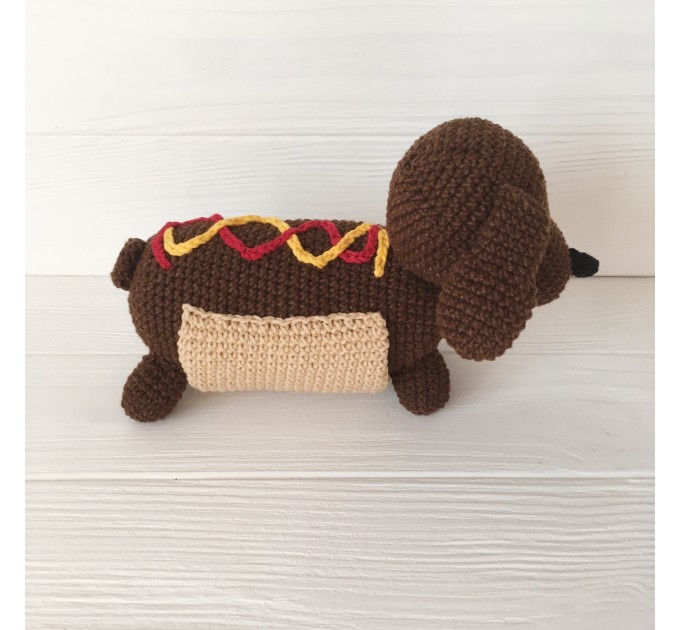 Amigurumi hot dog