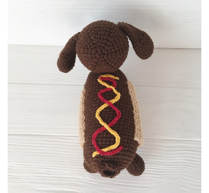 Amigurumi hot dog