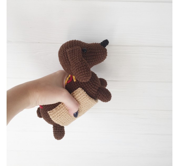 Amigurumi hot dog