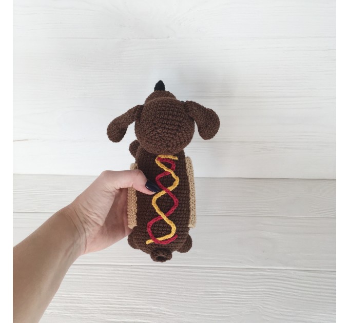 Amigurumi hot dog