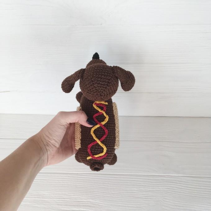 wiener dog stuffed animal