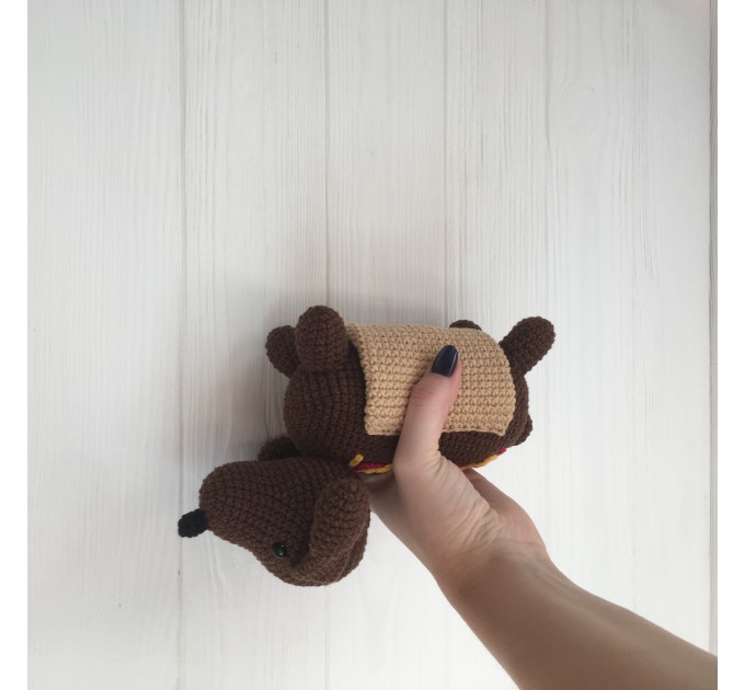 Amigurumi hot dog