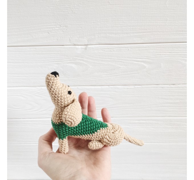Amigurumi hunting dog