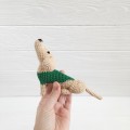 Amigurumi hunting dog