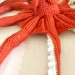 orange large stuffed octopus