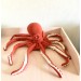 Large stuffed octopus orange