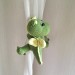 Dragon curtain tie back