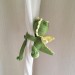 Dragon curtain tie back