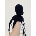 Big stuffed octopus black