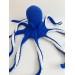 big stuffed octopus blue