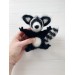 stuffed racoon animal