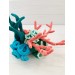 Coral reef stuffed animal