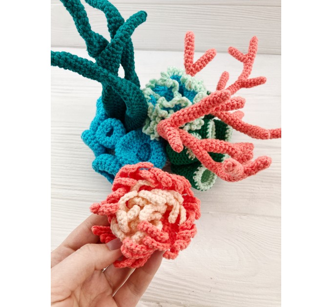 Coral reef stuffed animal
