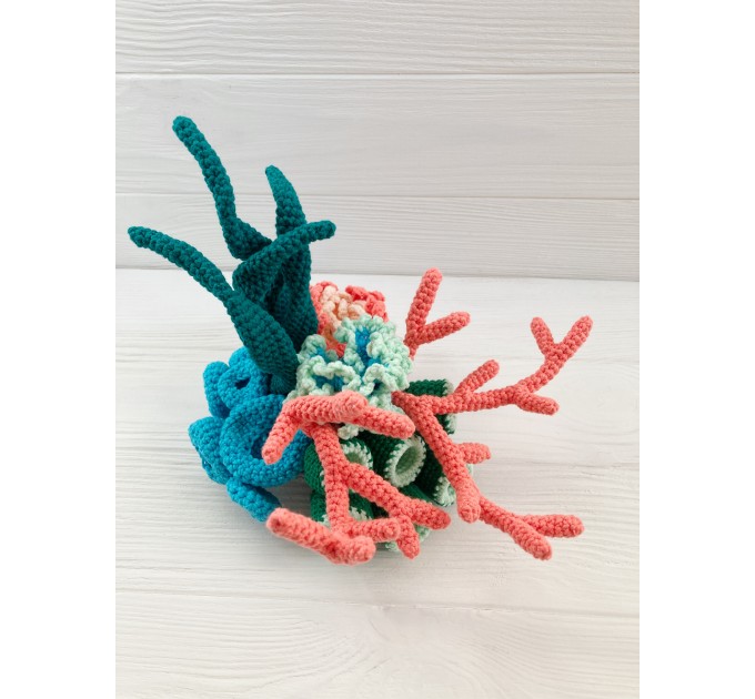 Coral reef stuffed animal