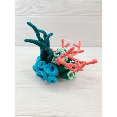 Coral reef stuffed animal