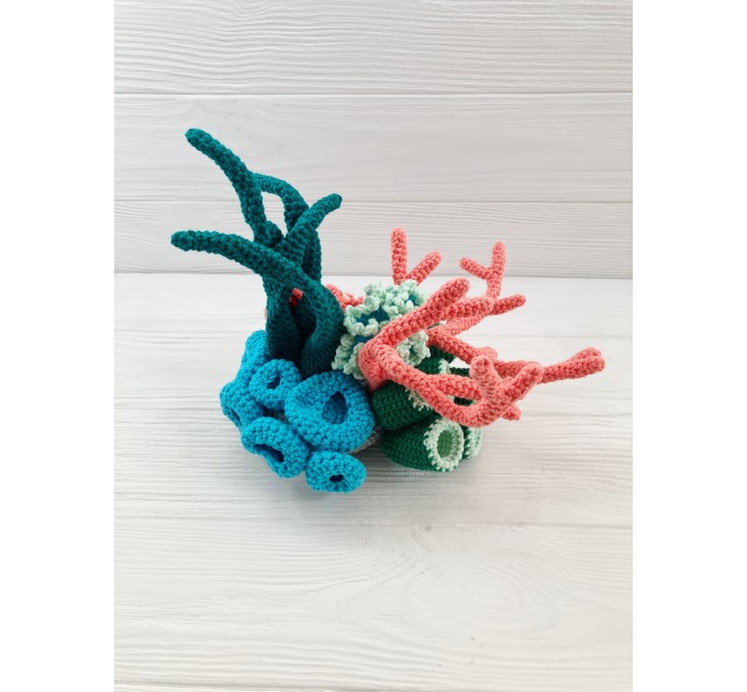 Coral reef stuffed animal