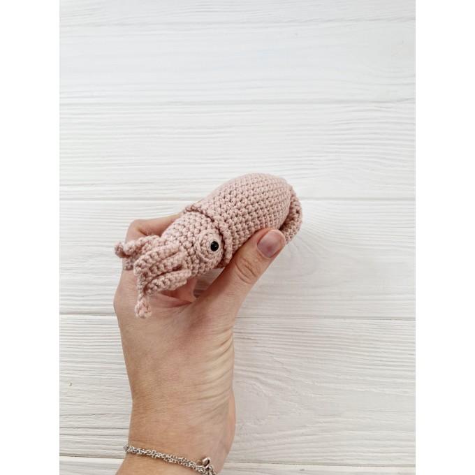 crochet squid toy