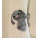 grey bunny decor