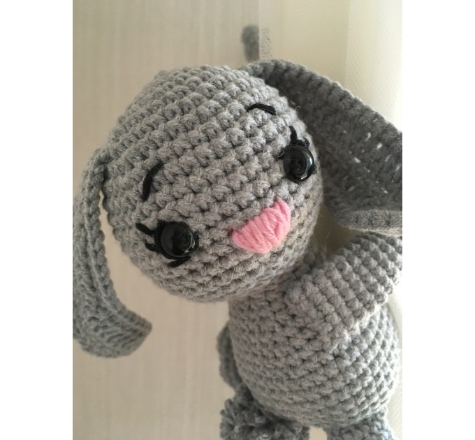 Bunny curtain tieback