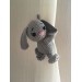 Bunny curtain tieback
