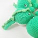 Egg cover green dragons