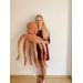 Giant stuffed octopus cream