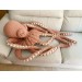 Giant stuffed octopus cream