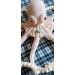 Giant stuffed octopus beige