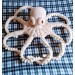 beige octopus lover gift