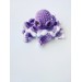Stuffed small octopus purple