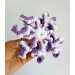 Stuffed small octopus purple