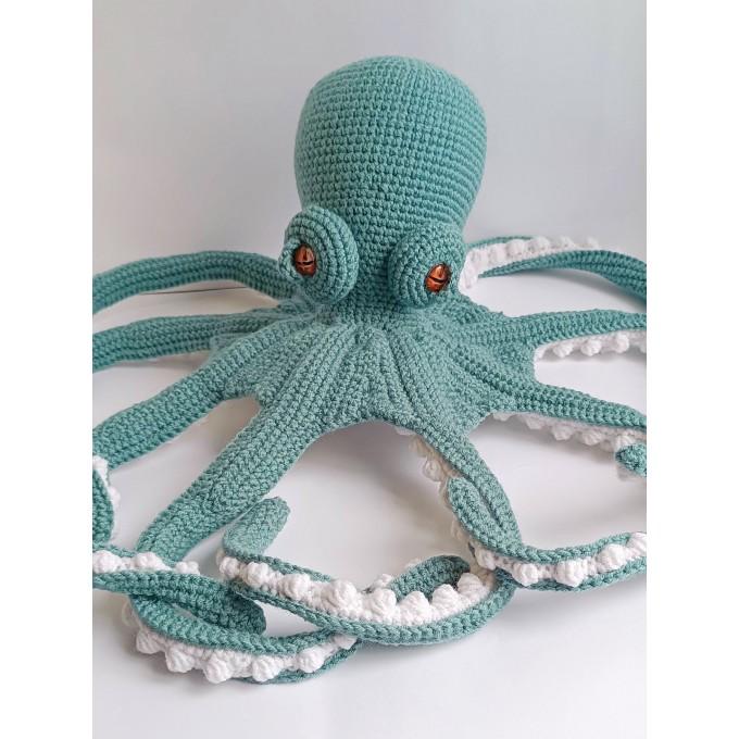 personalized octopus teal