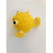 yellow puffer stuffed toy