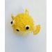 cute yellow puffer fish
