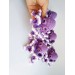Stuffed small octopus purple