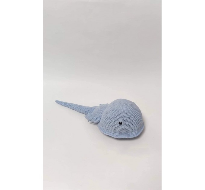 Stuffed horseshoe crab toy