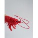 red shrimp toy