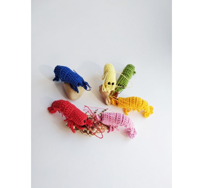 Stuffed shrimp toy