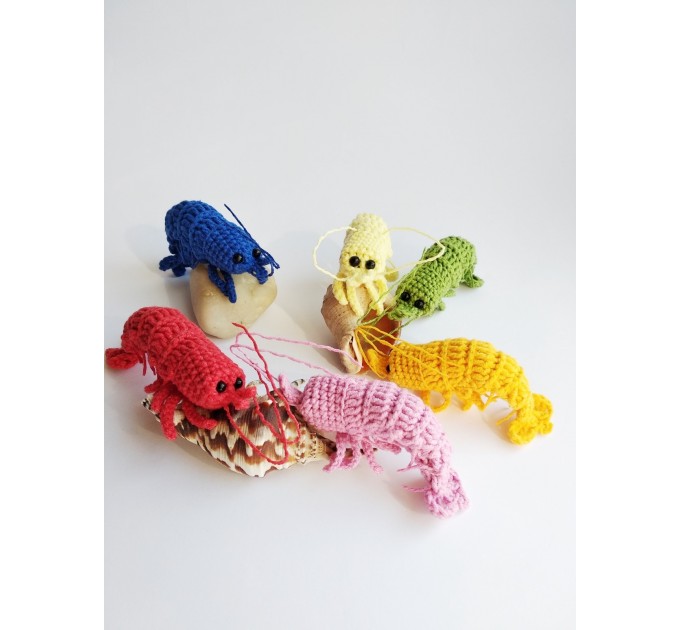 Stuffed shrimp toy