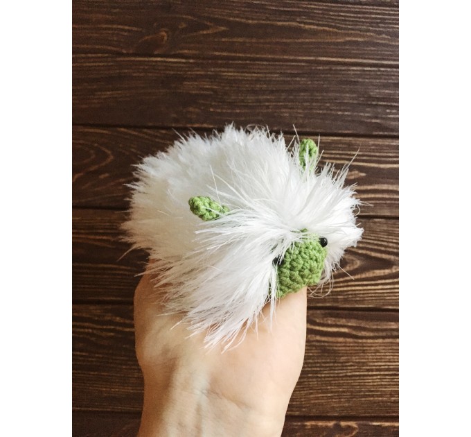 Stuffed furry caterpillar