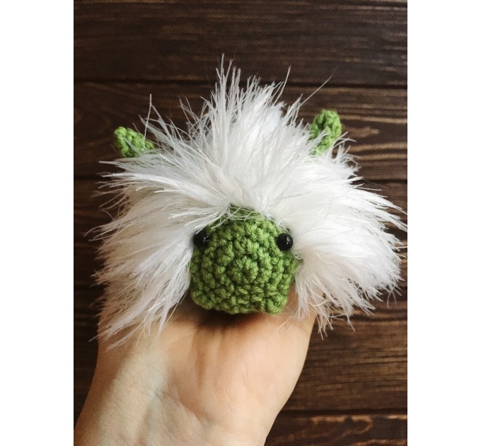 Stuffed furry caterpillar
