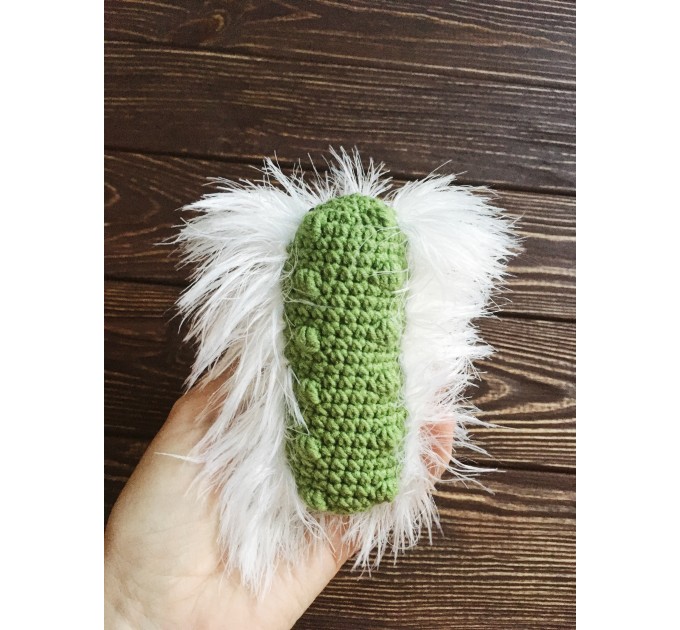 Stuffed furry caterpillar