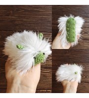 Stuffed furry caterpillar