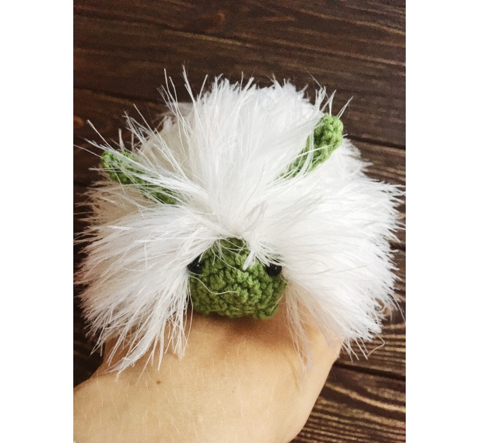 Stuffed furry caterpillar