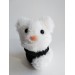 white cat lover gift