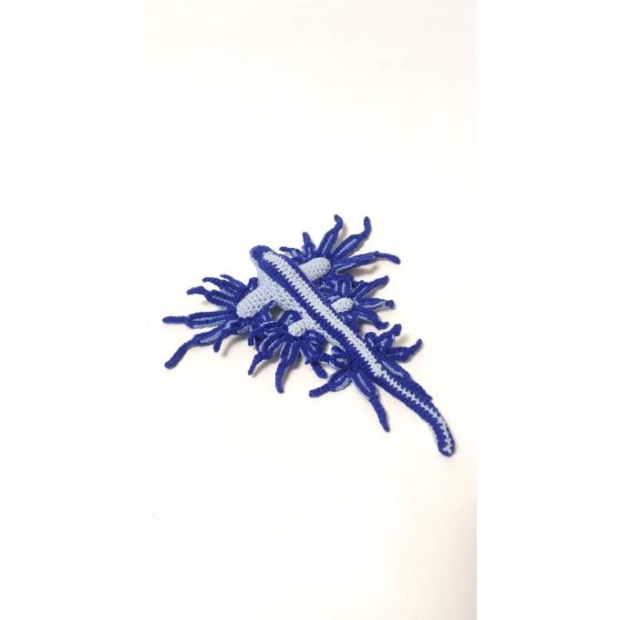 plush blue nudibranch