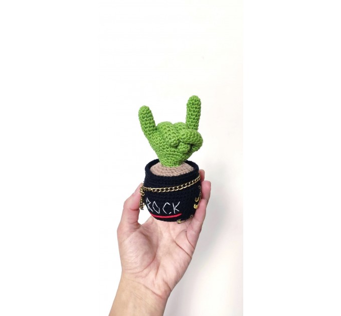 Cactus with rock fingers