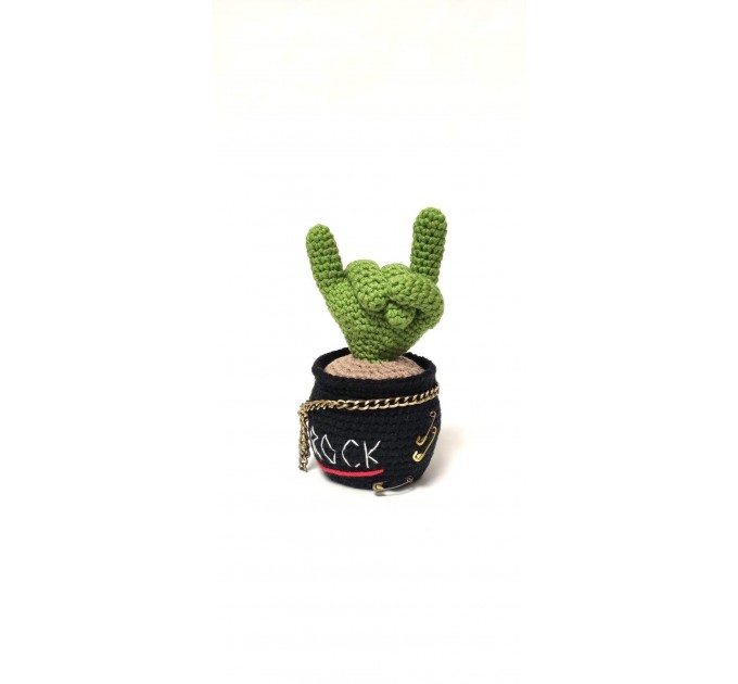 Cactus with rock fingers