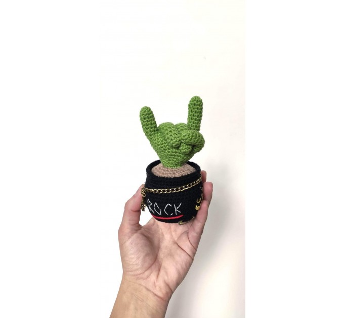 Cactus with rock fingers