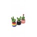 Cactus with victory fingers